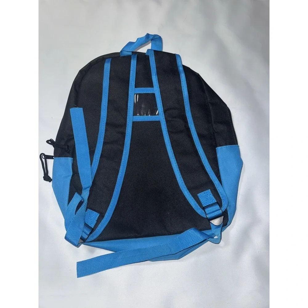 Carolina Panthers‎ Schoolbag Travel Backpack, Embroidered front Euc
